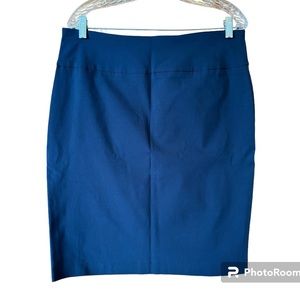 Alfani Navy pencil skirt